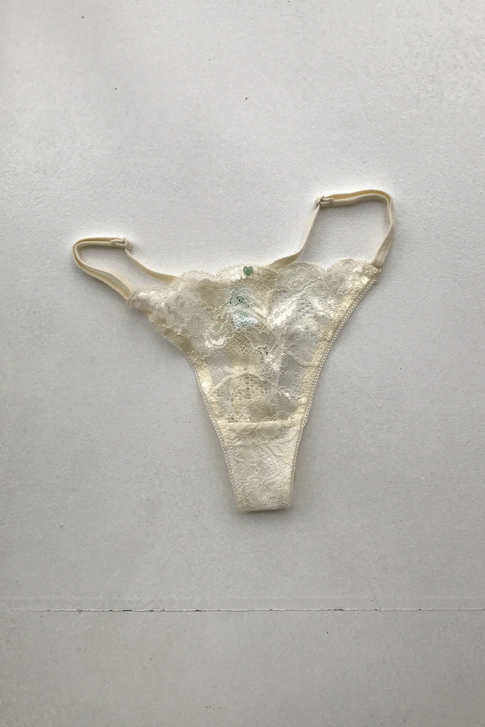 Clo: Fortuna Lace String Bikini - Ivory – Azaleas