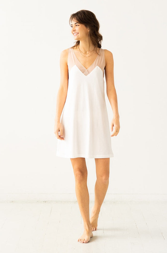 Riviera Illusion Mesh Nightie– Salua Lingerie