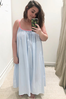 The Marigold Lounge Dress -Periwinkle2