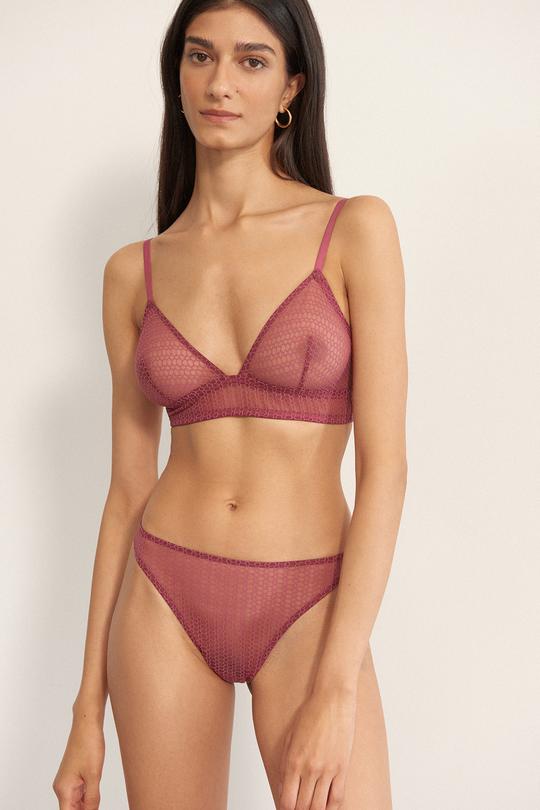 Honeycomb Triangle Bra by Else